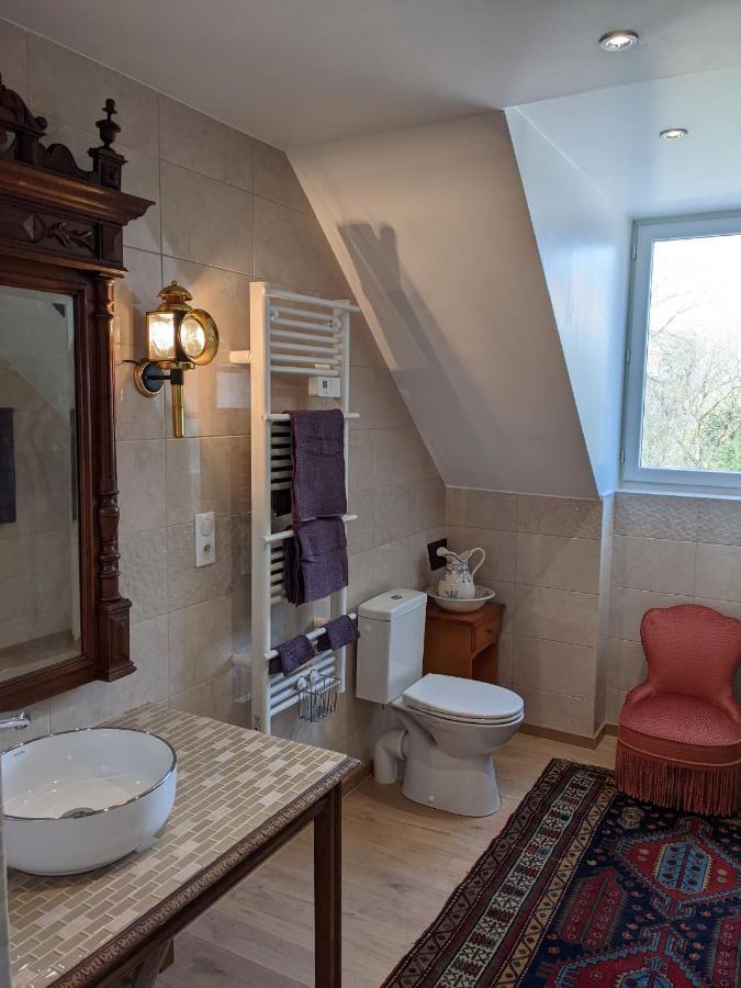 Suite Orient Express Dans L'Auberge Des Trains Mythiques Laniscat Extérieur photo